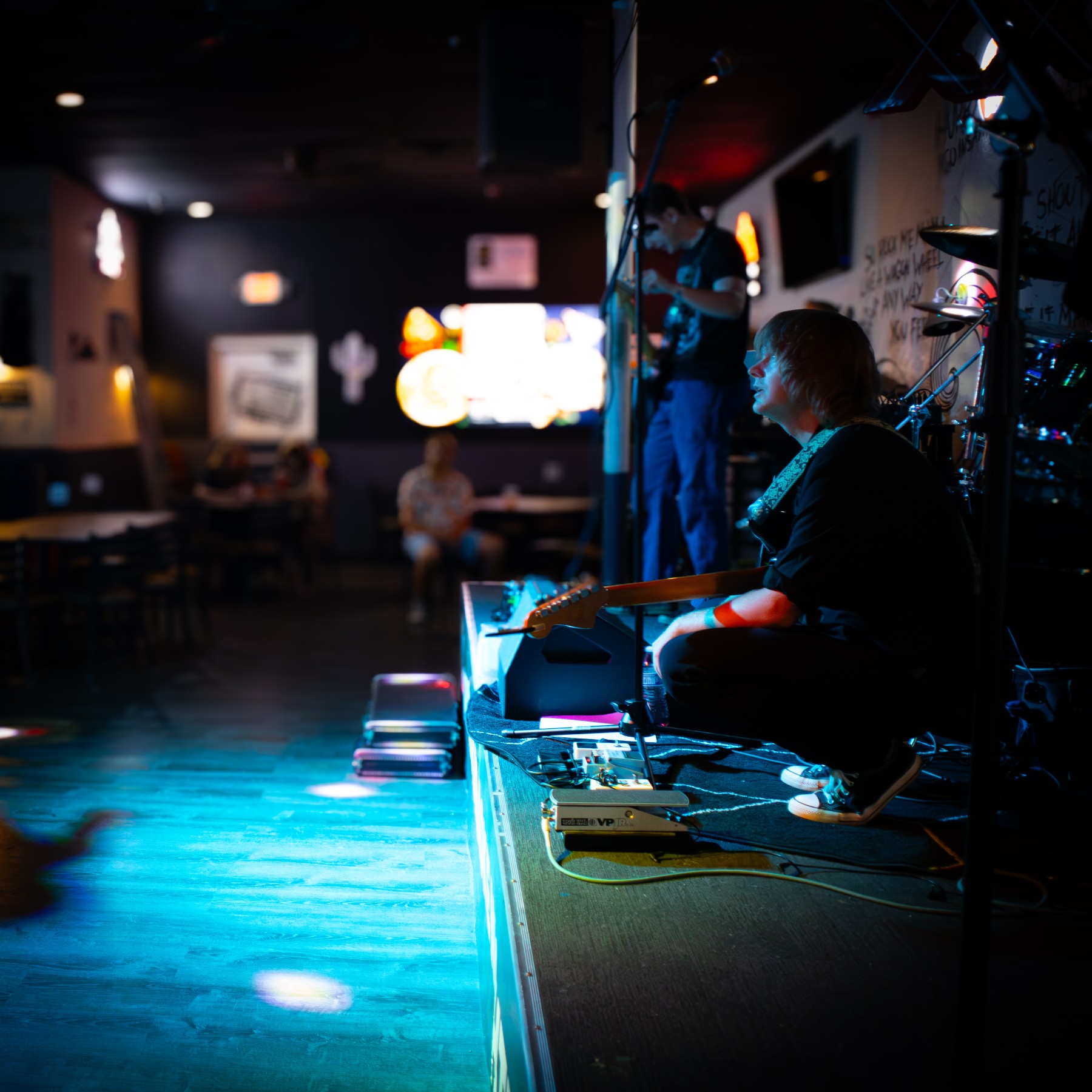 Pushing Pluto performing at 414 Pub & Pizza
