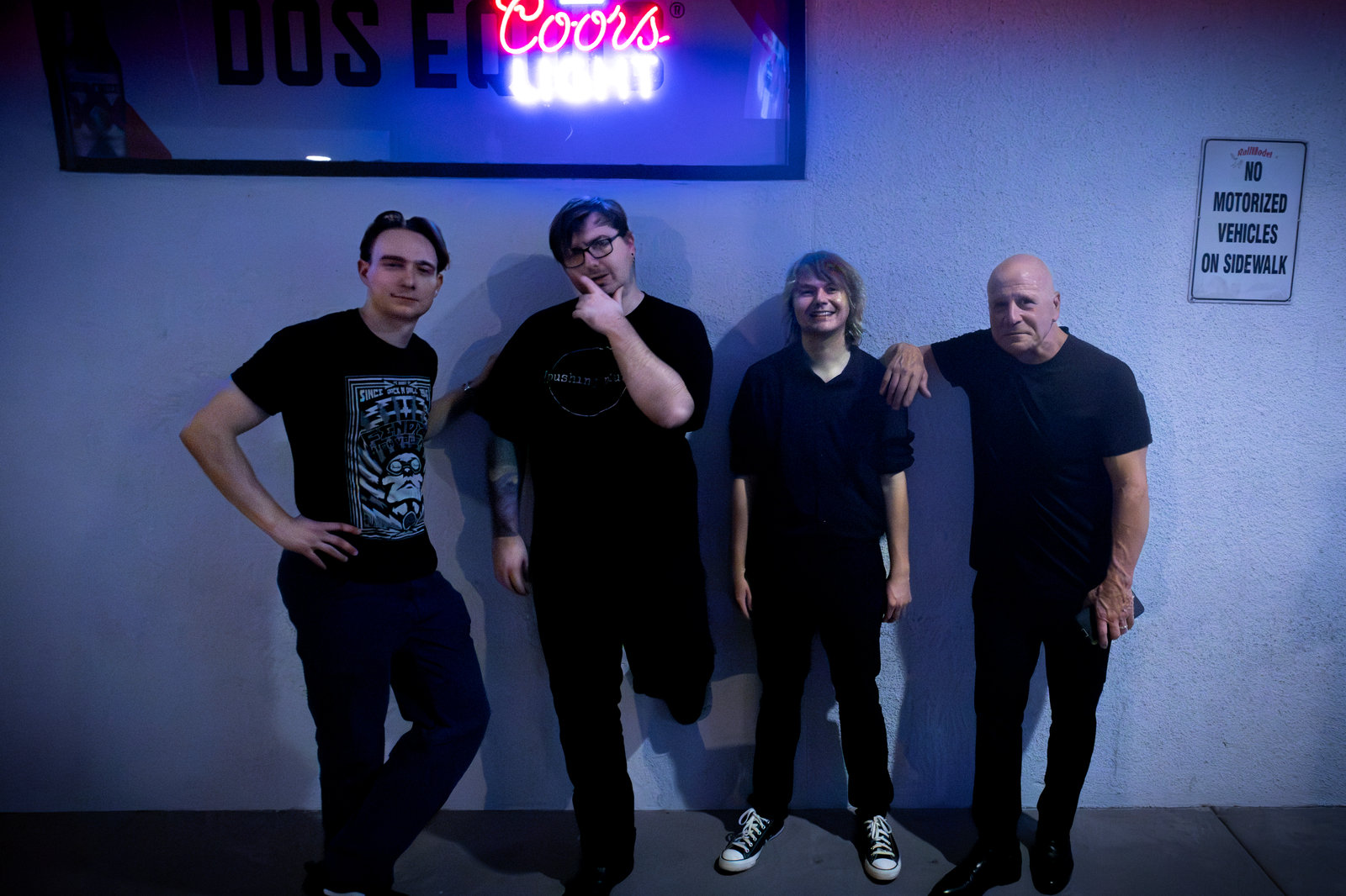 Pushing Pluto band portrait at 414 Pub and Pizza in Mesa in 2026