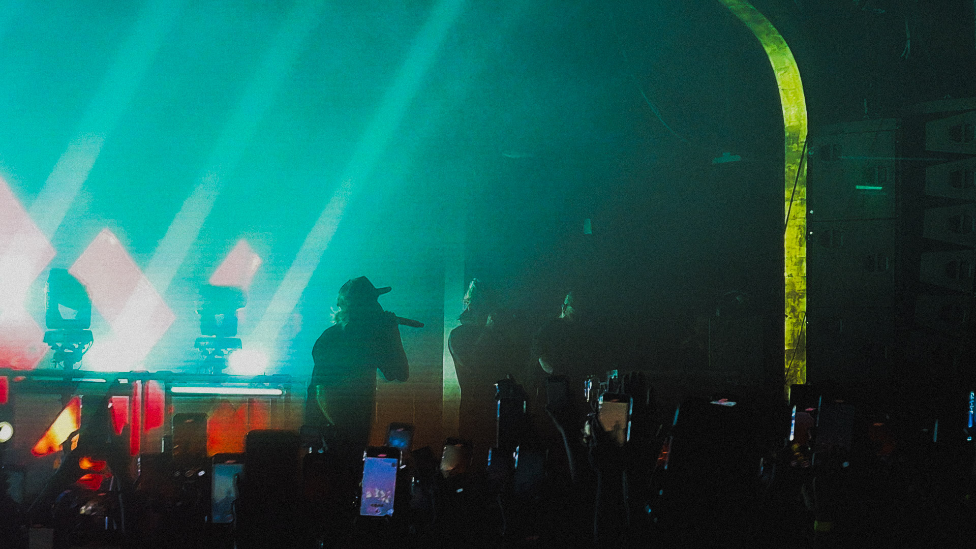 Pouya performing at The Van Buren in Phoenix in 2025