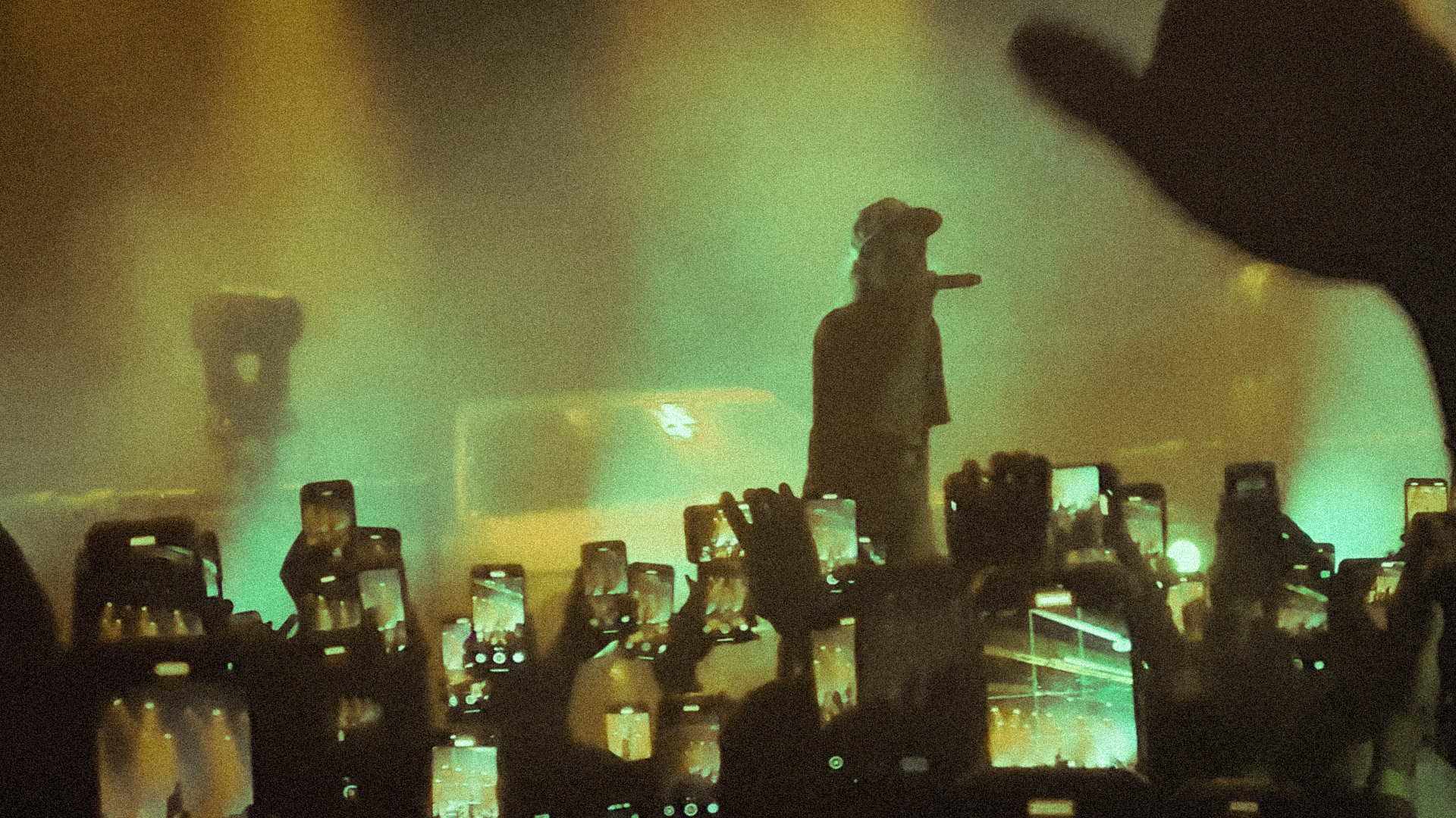 Pouya performing at The Van Buren in Phoenix in 2025