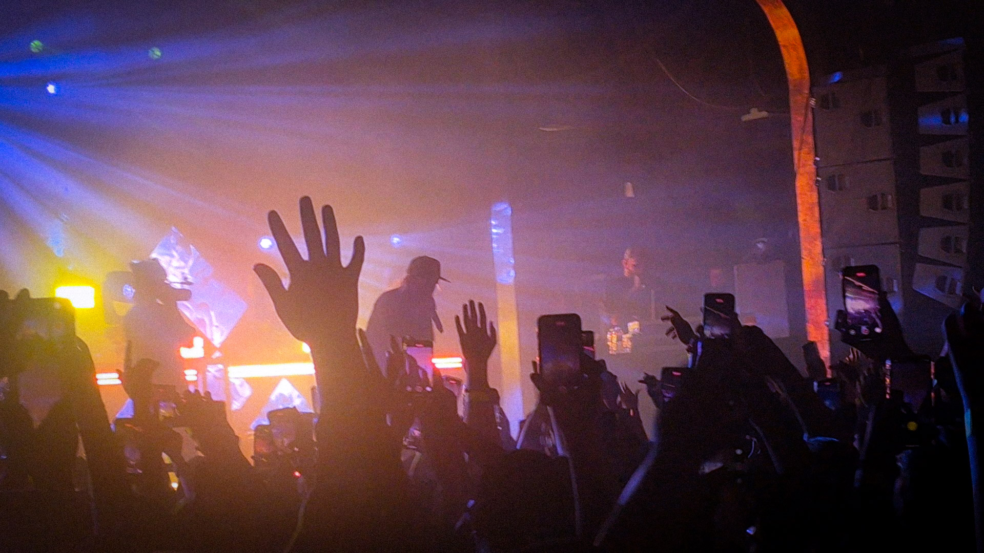 Pouya performing at The Van Buren in Phoenix in 2025
