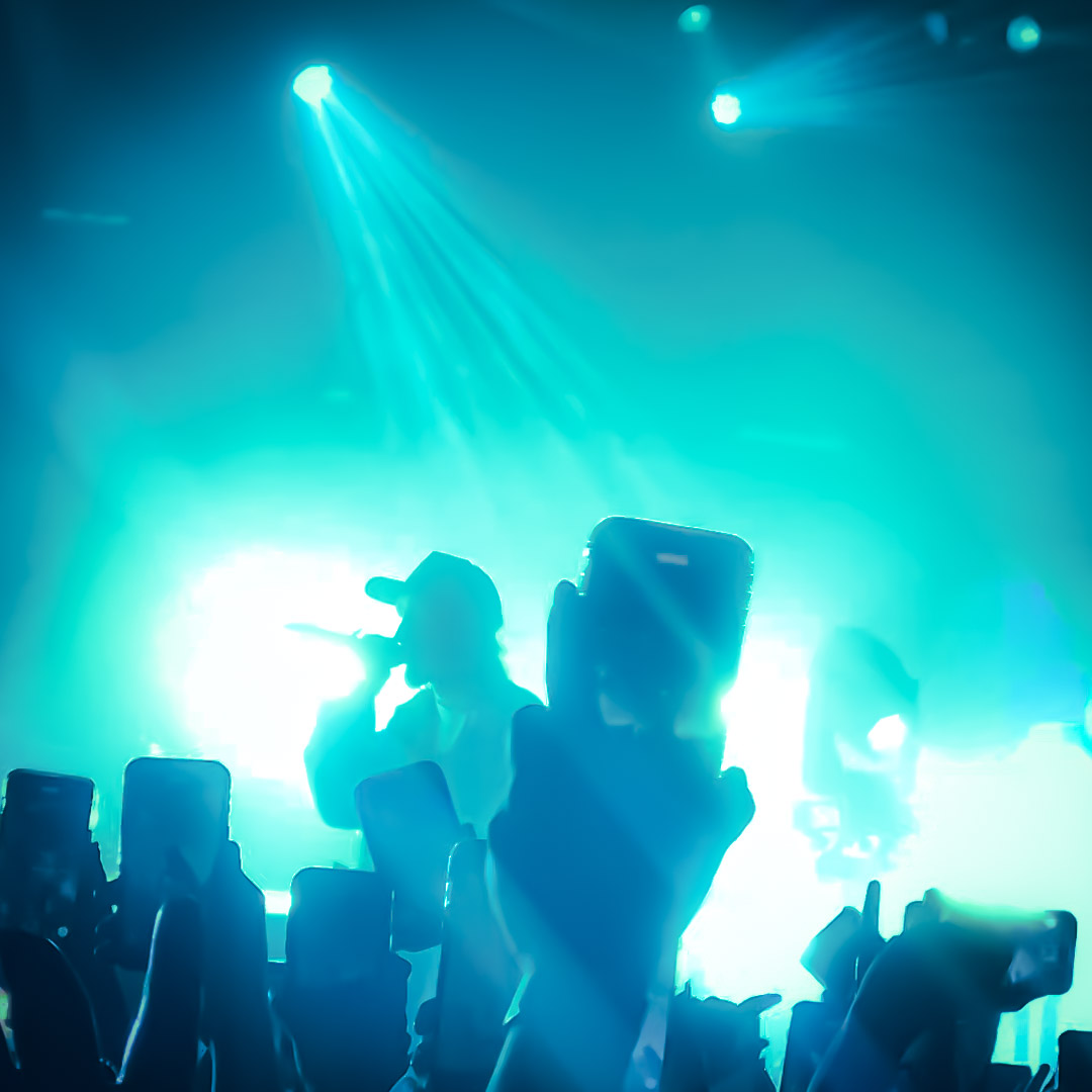 Pouya performing at The Van Buren in Phoenix in 2025