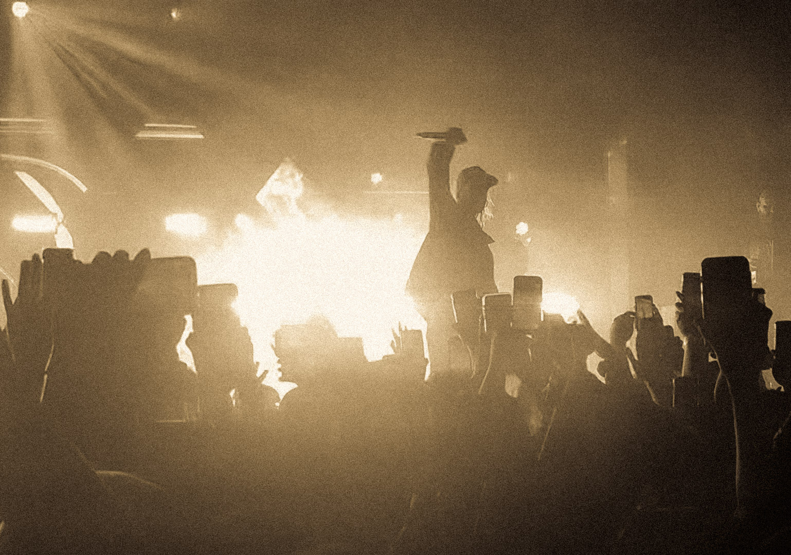 Pouya performing at The Van Buren in Phoenix in 2025