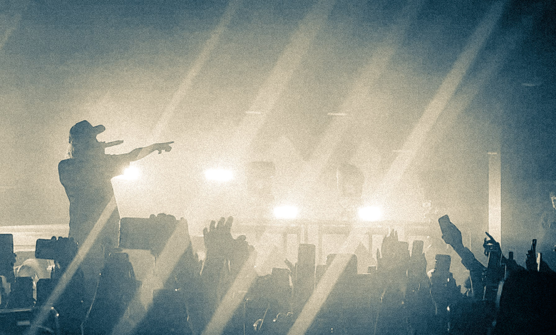 Pouya performing at The Van Buren in Phoenix in 2025
