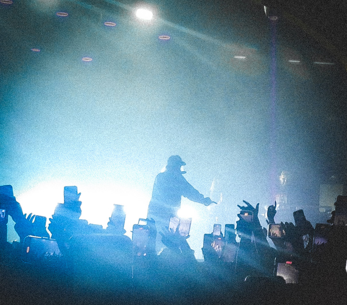 Pouya performing at The Van Buren in Phoenix in 2025