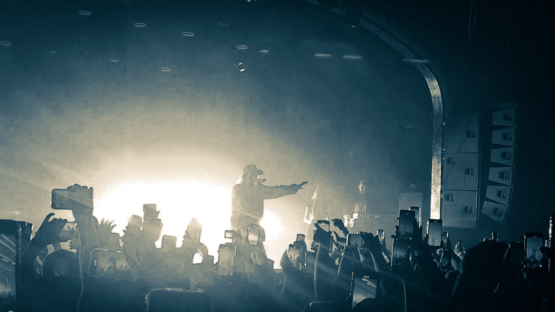 Pouya performing at The Van Buren in Phoenix in 2025